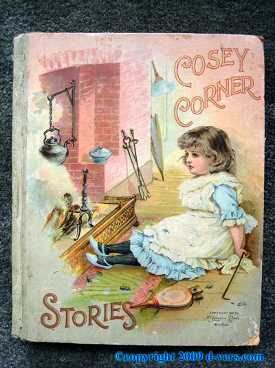 Cosey Corner Stories Childrens Book 1897 Antique Vintage