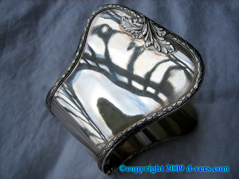 French Asparagus Cuff in Sterling Silver 
