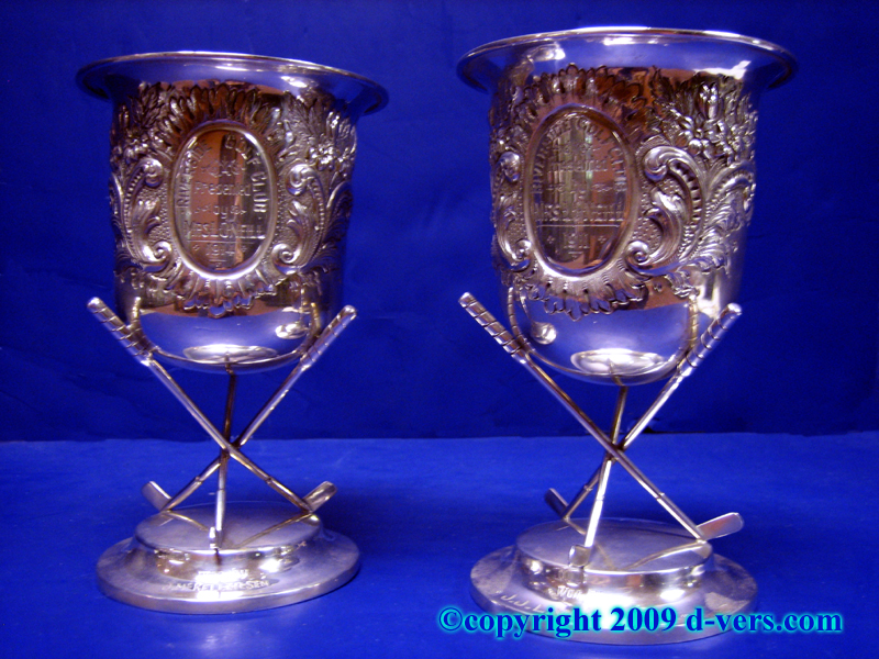 Irish Golf Trophies Sterling Silver 