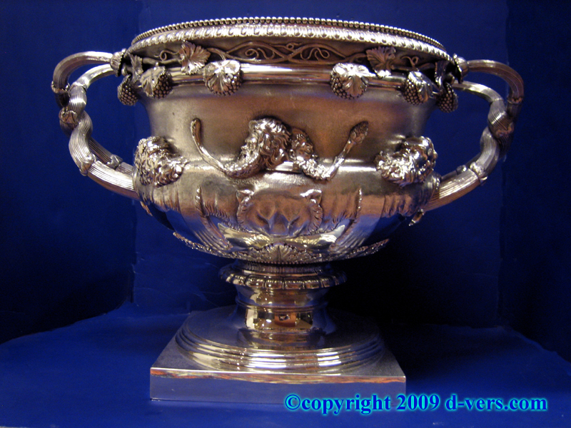 Georgian Sterling Silver Warwick Vase 