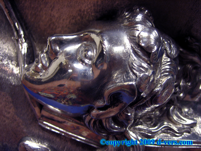 English Sterling Silver Warwick Vase George III 