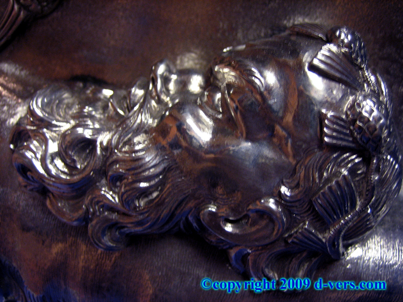George III Style Antique Sterling Silver Vase 