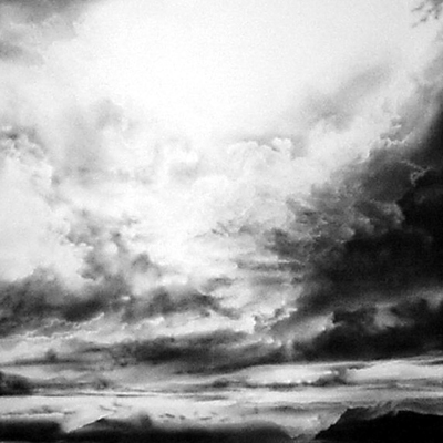 RICHARD VAUX Archetypal Lightscape II Drawing Charcoal Original RICHARD VAUX Archetypal Lightscape II Drawing Charcoal Original