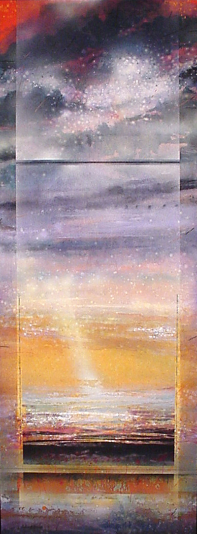 RICHARD VAUX Elevated Concerto Oil Painting Original RICHARD VAUX Elevated Concerto Oil Painting Original