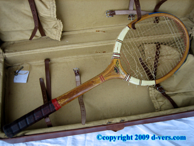 TENNIS RACQUET Leather Case Antique RARE 1910 TENNIS RACQUET Leather Case Antique RARE 1910