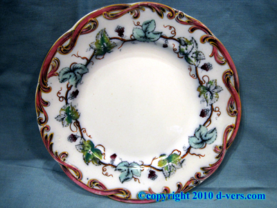 China Luncheon Plates 8 Pcs 19th Century English China Luncheon Plates 8 Pcs 19th Century English