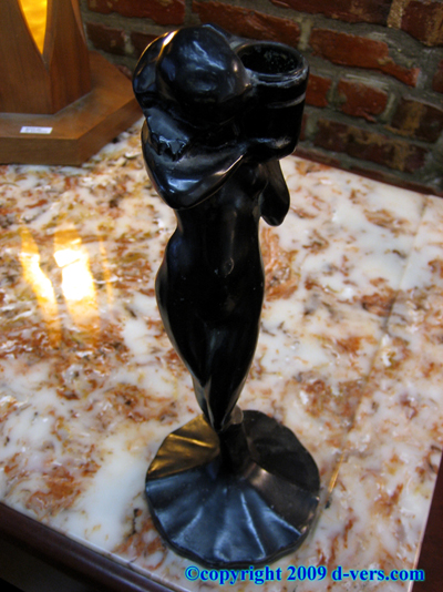 ART DECO Frankart / Nuart Nude Figural Candle Holder 1922 RARE ART DECO Frankart / Nuart Nude Figural Candle Holder 1922 RARE