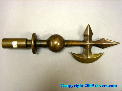 BRONZE Top Of Flagpole Ornament Flag Pole Topper 19th C American BRONZE Top Of Flagpole Ornament Flag Pole Topper 19th C American