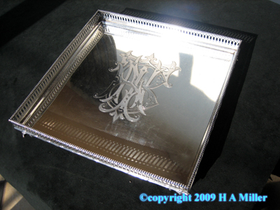 Continental Silver Square Serving Tray Bonebakker Zoom Continental Silver Square Serving Tray Bonebakker Zoom