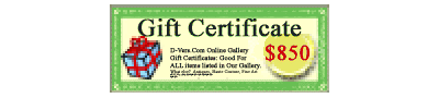 Gift Certificate $850.00 Gift Certificate $850.00